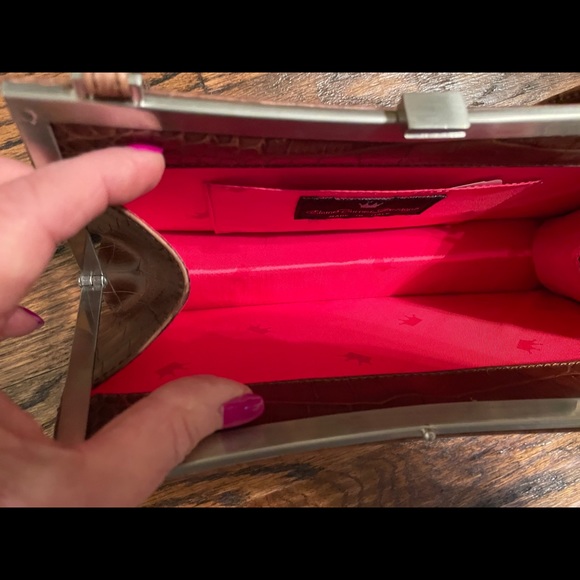 Elaine Turner brown leather handbag - Picture 6 of 11